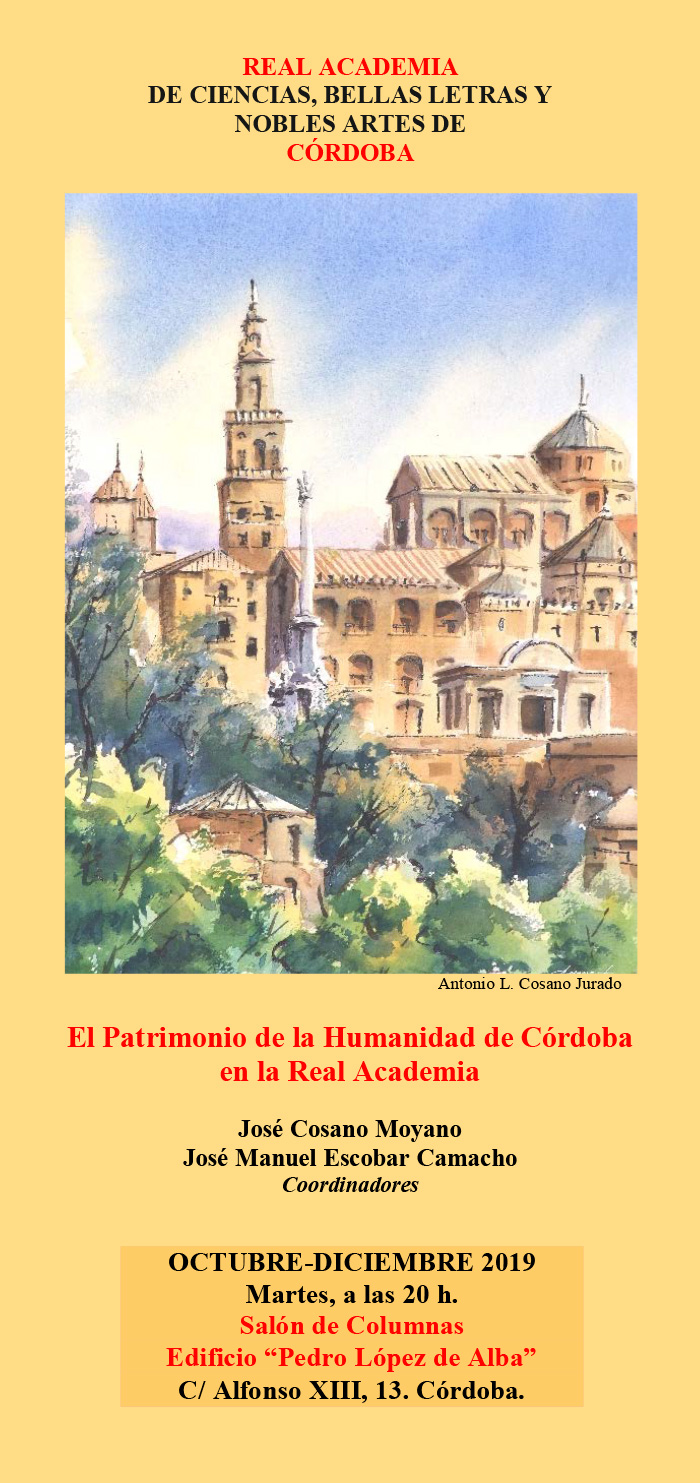 El patrimonio de la humanidad de Córdoba en la Real Academia