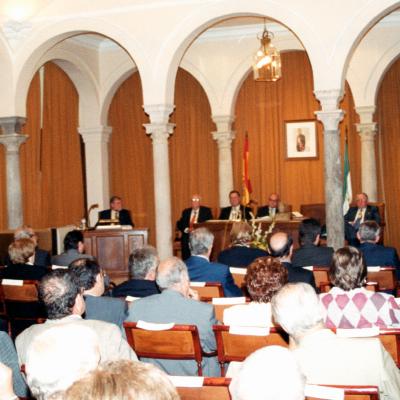Sesión de apertura del curso 2002-2003